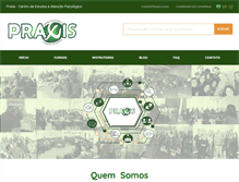 Tablet Screenshot of praxispsi.com.br